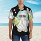 thumbnail image 2 of Balery Summer Gnome,Cute Gnome Camisas hawaianas de manga corta para hombre, camisas playeras de corte holgado, camisas de vacaciones con botones,3X-Large, 2 of 7