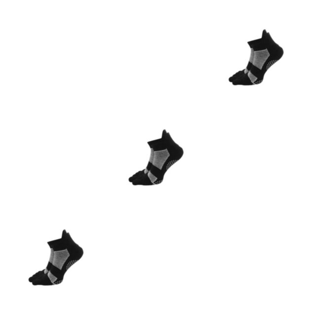 stanreset 1/2/3/5 Five Finger Sock Men Mesh Breathable Compression Ankles Socks Washable Travel Stockings 3PCS