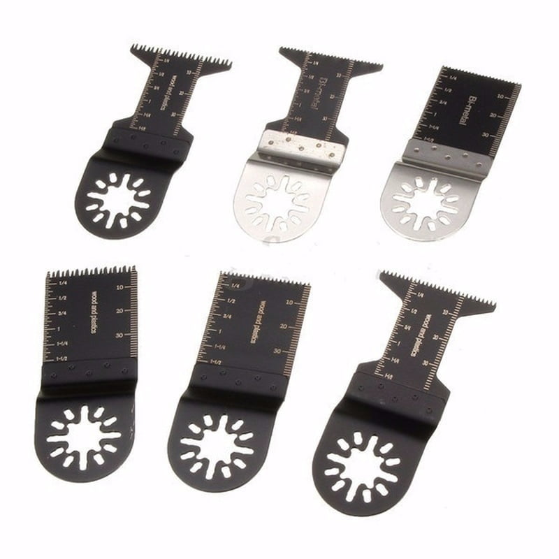 48 Pc Set Oscillating Multi Tool Saw Blade For Fein BOSCH Dremel Makita Bi metal 