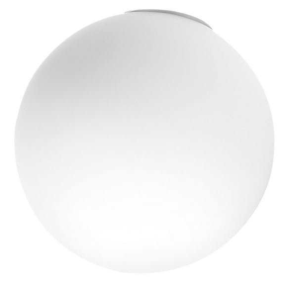 MERRYHAPY White Acrylic Globe Light Cover for Outdoor Post Lamp, Porch Light Fixtures, Weather Resistant Replacement Globe