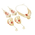 thumbnail image 3 of Conjunto de danza del vientre Hugo Collar Pendientes sin cadena para cabeza, 3 of 10