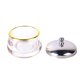 thumbnail image 2 of Clear Dish Cup con tapa Cristalería Contenedor de polvo Estilismo de uñas Herramientas de uñas Taza de desinfección o jinwen Plato Dappen para decoración de uñas, 2 of 8