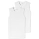 thumbnail image 2 of SCHIESSER Canottiera da uomo 4 pezzi - serie "95/5", canotta, collo rotondo, S-4XL Blanco L (Large), 2 of 4