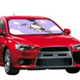 thumbnail image 2 of Windshield Sun Shade Foldable Car Front Window Sunshade For Car Suv Trucks Vans - Best Heat Shield Blocker Visor Cover Blocks Uv Rays And Keeps Your Vehicle Cool-Small, 2 of 5