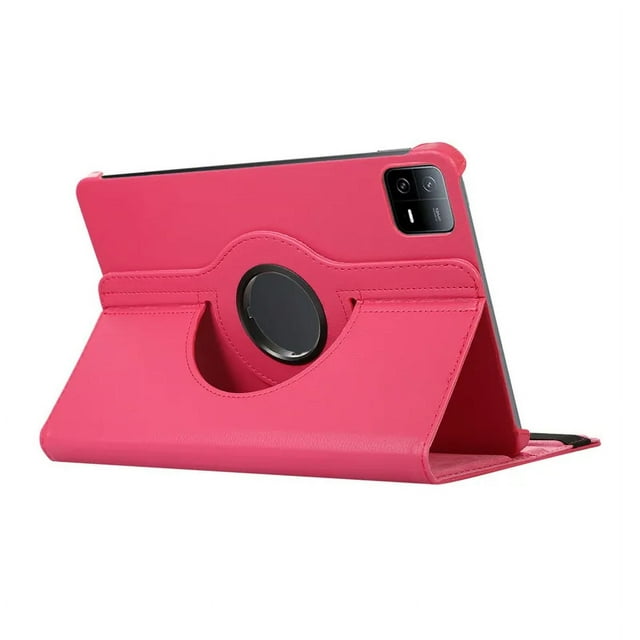 Xiaomi Pad5 Pad6 Mi Pad 5 6 Pro Case 11 Inch 2023 360 Degree Rotating Flip Stand Tablet for Funda Xiaomi Pad 5 6 Pro Case Cover Rose Red For Xiaomi Pad 6