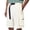 White, variant on Men’s Quick Drying Ice Shorts Thin Drawstring Casual Summer Classic Comfy Shorts