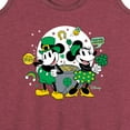 thumbnail image 3 of Disney - Mickey And Minnie Pot Of Gold - Women's Racerback Tank Top, 3 of 5