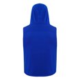 thumbnail image 2 of Sinleey Men's Activewear Tank Top Hoodies Sleeveless Vest for Bodybuilding Muscle Athletic Shirt Dark Blue XXL, 2 of 7