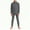 w93# Grey29, variant on Wuxian Baby Girl Winter Outfits Winter Thermal Underwear Solid Color Base Layer Half High Collar Long Sleeve Shirts Casual Trousers Two Piece Set Comfy Sweat Set For Toddler,Black,4-5 Years