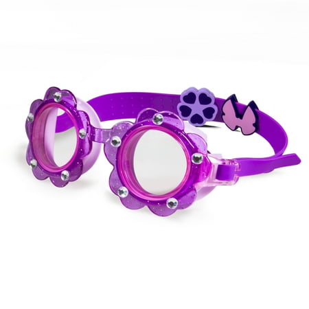 Greyland Trading Youth Flower Power Purple Swim Goggles