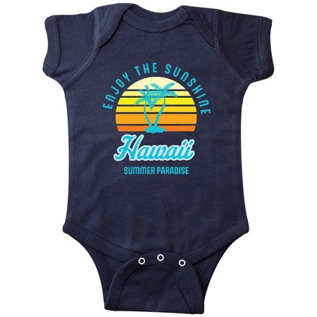 

Inktastic Enjoy The Sunshine Hawaii Summer Paradise Gift Baby Boy or Baby Girl Bodysuit