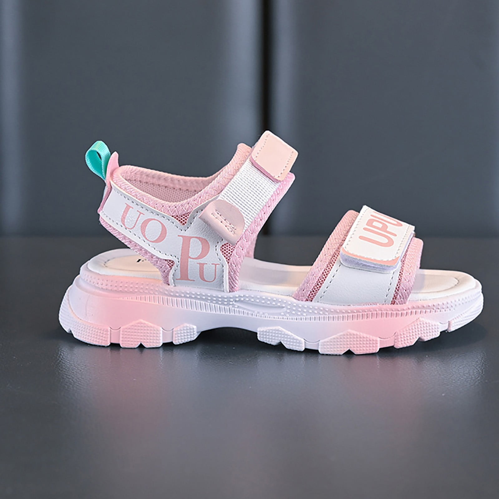 LUOGENLI Girls Sandals Size 3 1/2 Girls' Princess Sandals Summer Girls' Beach Shoes 16 Years Old 3 Summer Soft Sole Non Walking Shoes Girls Sandals Size 12 Girls Sandals Size 6-7 Big Kid 29