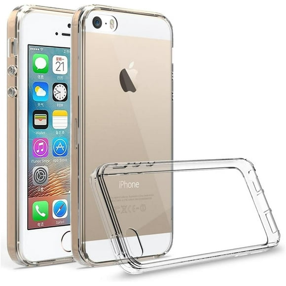 Phone Case Soft Silicone Ultra Slim Non-Slip Case for iPhone 5 5S SE