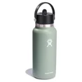 thumbnail image 2 of Hydro Flask Vacuum Insulated Stainless Steel Water Bottle Flask - Wide Closeable Straw Lid - 32 oz - Agave, 2 of 8
