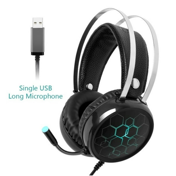 Professional 7.1 Gaming Headset Gamer Surround Sound USB Wired