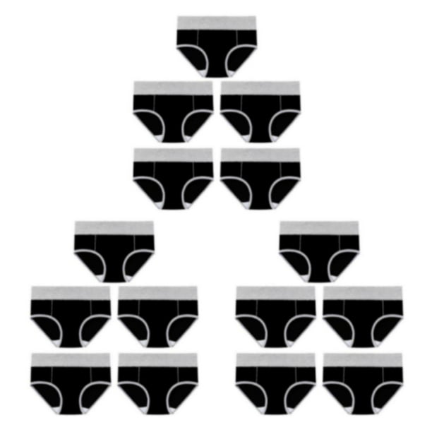 Sonducket 5 piezas de ropa interior de mujer de cintura alta sin costuras Color sólido bragas de algodón simples calzoncillos calzoncillos de Type1 NO1