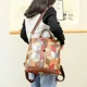 thumbnail image 4 of Mochila de piel sintética antirrobo, impermeable, para mujer, bolso de viaje, informal, para adolescentes, con múltiples bolsillos, 4 of 5