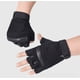 thumbnail image 3 of Guantes tácticos de medio dedo para hombres y mujeres, antideslizantes, transpirables, para entrenamiento al aire libre, deportes, ciclismo, bicicleta, motocicleta, guantes finos, 3 of 5