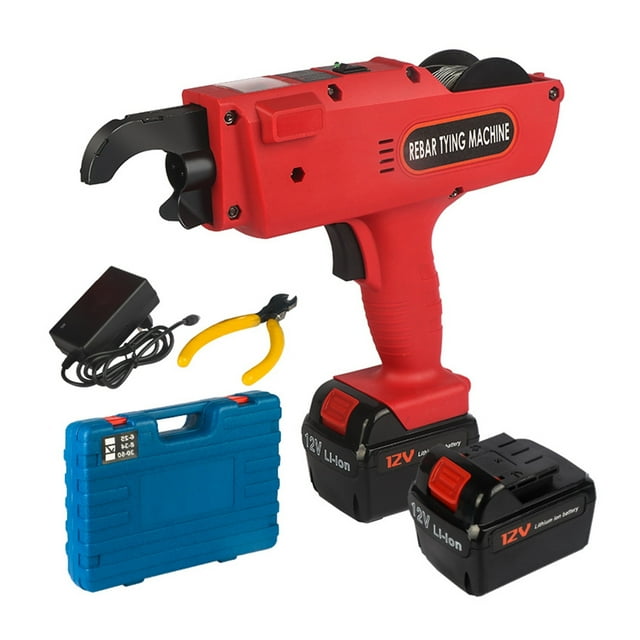 Hand Held Steel Machine Rebar Tier Binding Machine 1500mAh 3000mAh Automatic Rebar Tying Machine Cordless Wire Lithium Battery