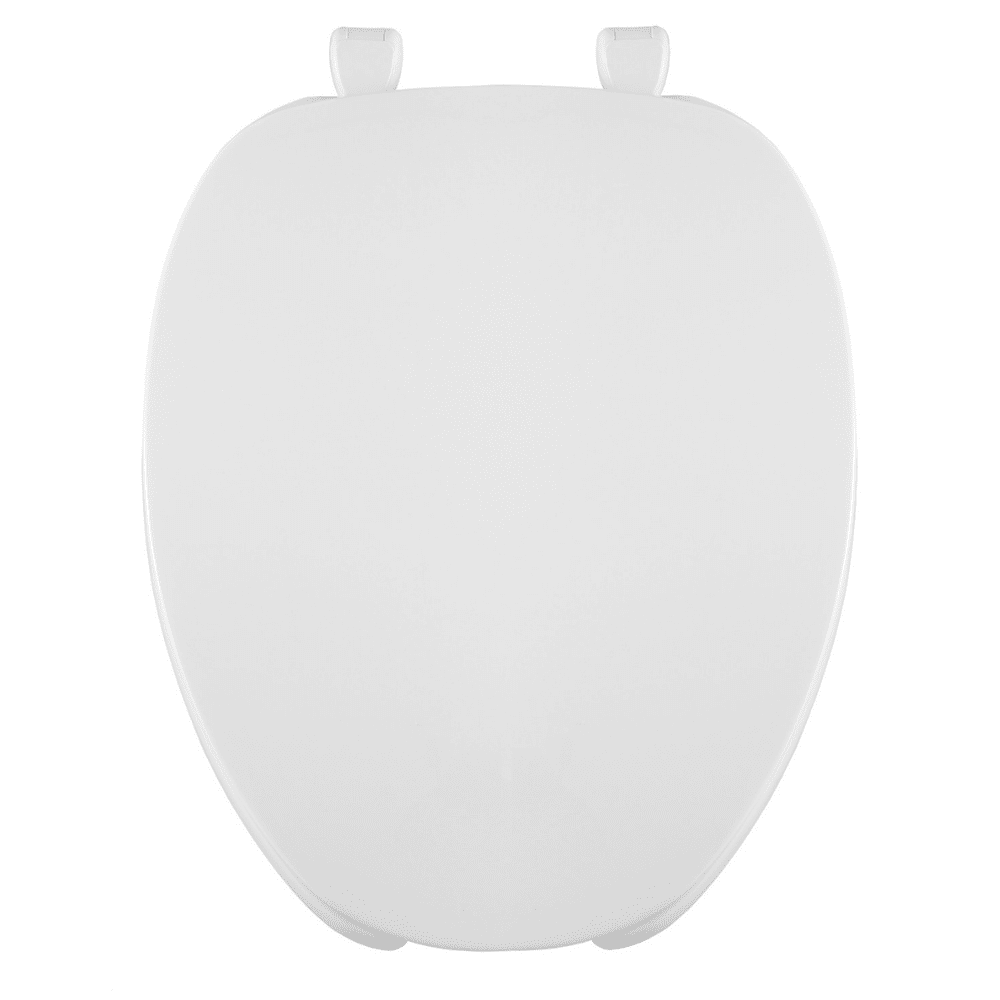 Centoco 620-001 Elongated Plastic Open Front Toilet Seat, Residential and Light Weight Commercial, White