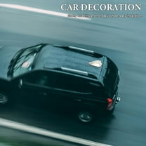 MLINS Shark Fin Car Antenna Cover Waterproof Universal Replacement for Car Roof Decorations Black ABS