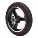 thumbnail image 4 of Neumático de repuesto de goma antideslizante para patinete eléctrico Kugoo M4, color rojo, 4 of 14