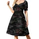 thumbnail image 1 of Vestido de manga corta Code4, vestido de invitada de boda, vestidos de ceremonia, ropa de mujer, 1 of 7