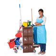 thumbnail image 3 of BESTYASH Organizador De Carrito Para Limpieza De Oxford Café Con Bolsillos Verticales Y Multifuncional, 3 of 6