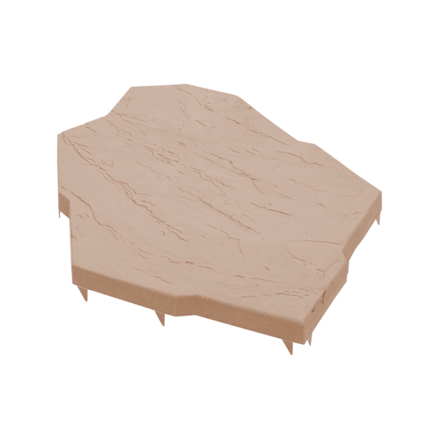 Natural Interlocking Stepping Stone Pavers - Sand - Walmart.com