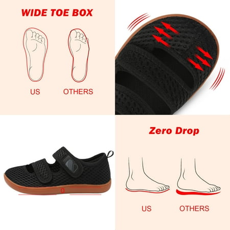 Barerun Adjustable Breathable Knit Walking Sneakers for Women with Diabetic and Arthritis Swelling Size 40 europe