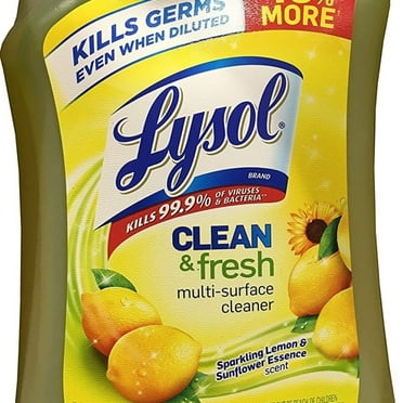Lysol Clean and Fresh Multi Surface Cleaner (210 Fluid Ounce)