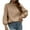 Women Khaki Knit Tops, variant on Tuphregyow Women's Leisure Turtle Neck Sweaters Clearance Trendy Solid Ribbed Casual Chunky Sweater Loose Long Sleeve Tunic Outdoor Slouchy Black M