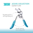 thumbnail image 5 of TRIM Azure Collection Eyelash Curler ? Curls Quickly and Easily For Longer-Looking Lashes ? Smooth Opening and Closing Action ? Easy-to-Grip Handles ? Eye Pads are Gentle on Lids While Curling, 5 of 6