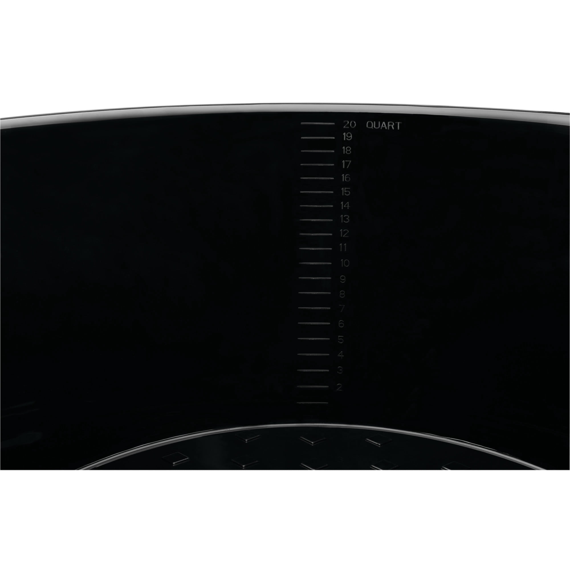 Performance Tool W4081 20 Qt. Extra Large Drain Pan, Oil Change, Transmission Fluid, ATF, Differential, High-Capacity, Reinforced Polypropylene, Side Handles, Pour Spout, Black