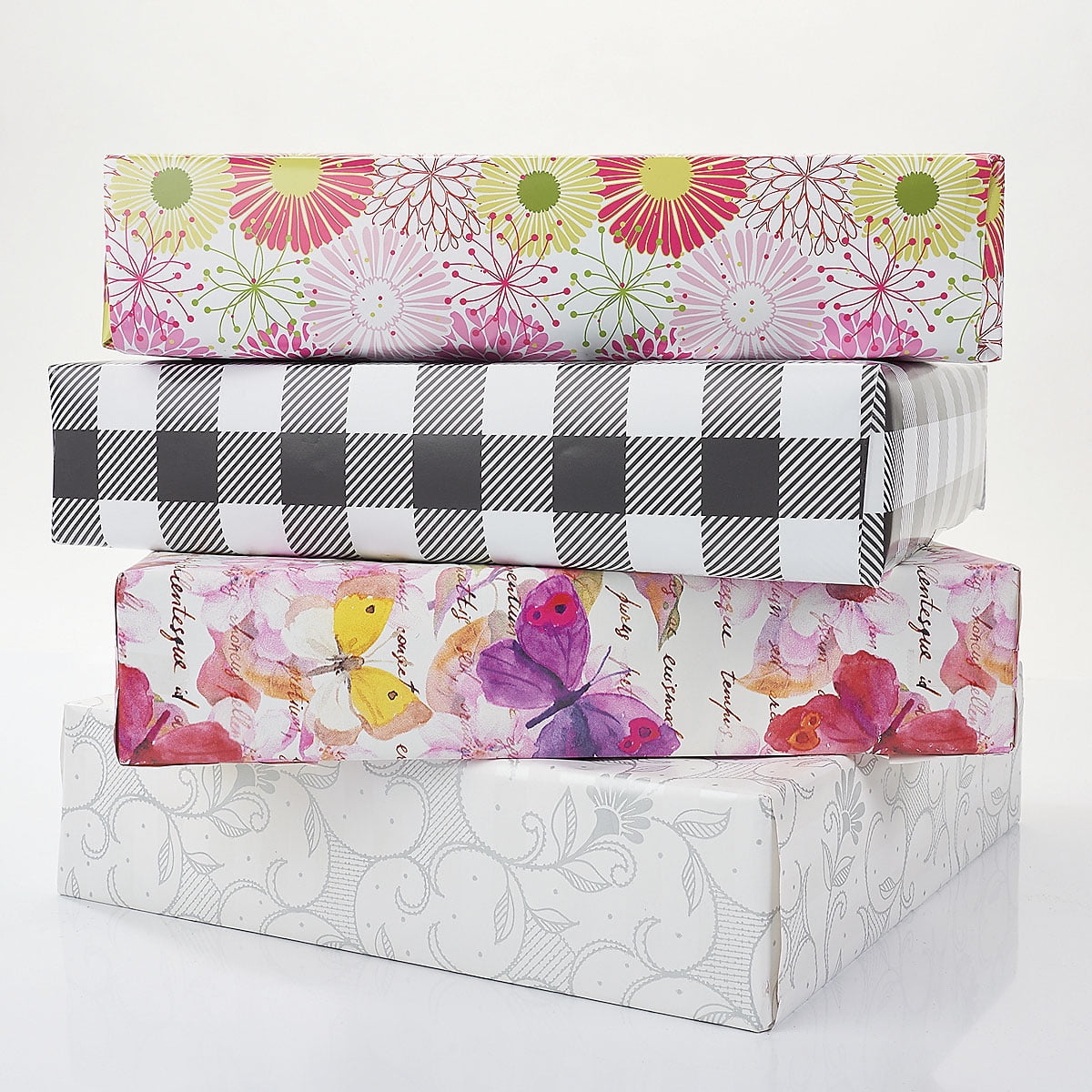 Current Color Splash Jumbo Roll Heavyweight Birthday Gift Wrap Paper, 61 Sq  ft. 