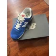 thumbnail image 1 of New Balance 574 Men's Blue White Low Casual Athletic Lifestyle Sneakers ??, 1 of 3