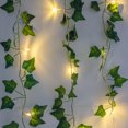thumbnail image 1 of Luces De Cadena 2m Plantas artificiales Led String Light Fake Creeper Leaf Vine con 20 LED Likrtyny Para estrenar, 1 of 4