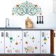 thumbnail image 5 of Pegatinas de Pared Eid 2 unids/set YONGSHENG Vintage Flor Vid Estrellas Linterna, 5 of 5