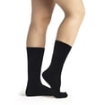 thumbnail image 2 of On the Go Women's Crew Socks (1 Pair Pack, Black, One Size), 2 of 4