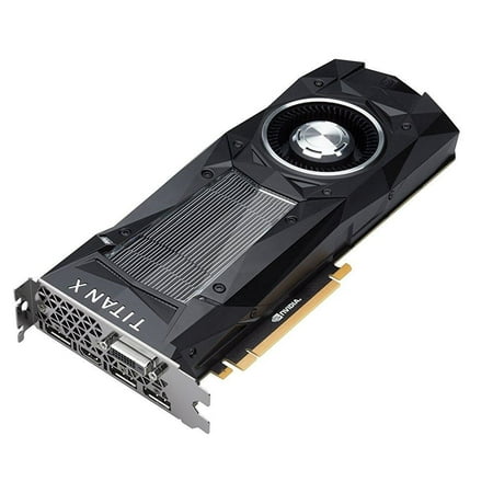 NVIDIA GeForce Titan X (Pascal) 12GB 384-Bit GDDR5X PCI Express 3.0 HDCP Ready SLI Support Video Card 900-1G611-2500-000