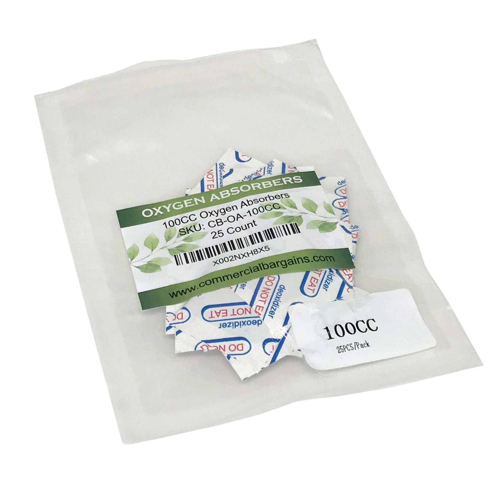 250 10 packs of 25 100cc Oxygen Absorber Packets Food StorageShips today! 