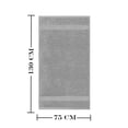 thumbnail image 4 of Toalla Segovia Medio Baño Castelog Mod: T2208 Color Gris Line, 4 of 4