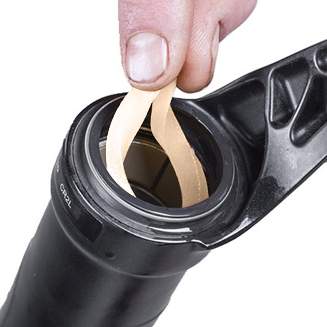 ZTTO Bicicleta Tenedor Cuidado Anillo de espuma A prueba de polvo Herramienta de mantenimiento de bicicletas (40 mm)