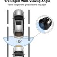 thumbnail image 2 of Reversing Cameras Rear View Camera Mini Wide Angle Rear View Camera Waterproof Night Vision Car Parking Camera 360 Rotation, 2 of 4