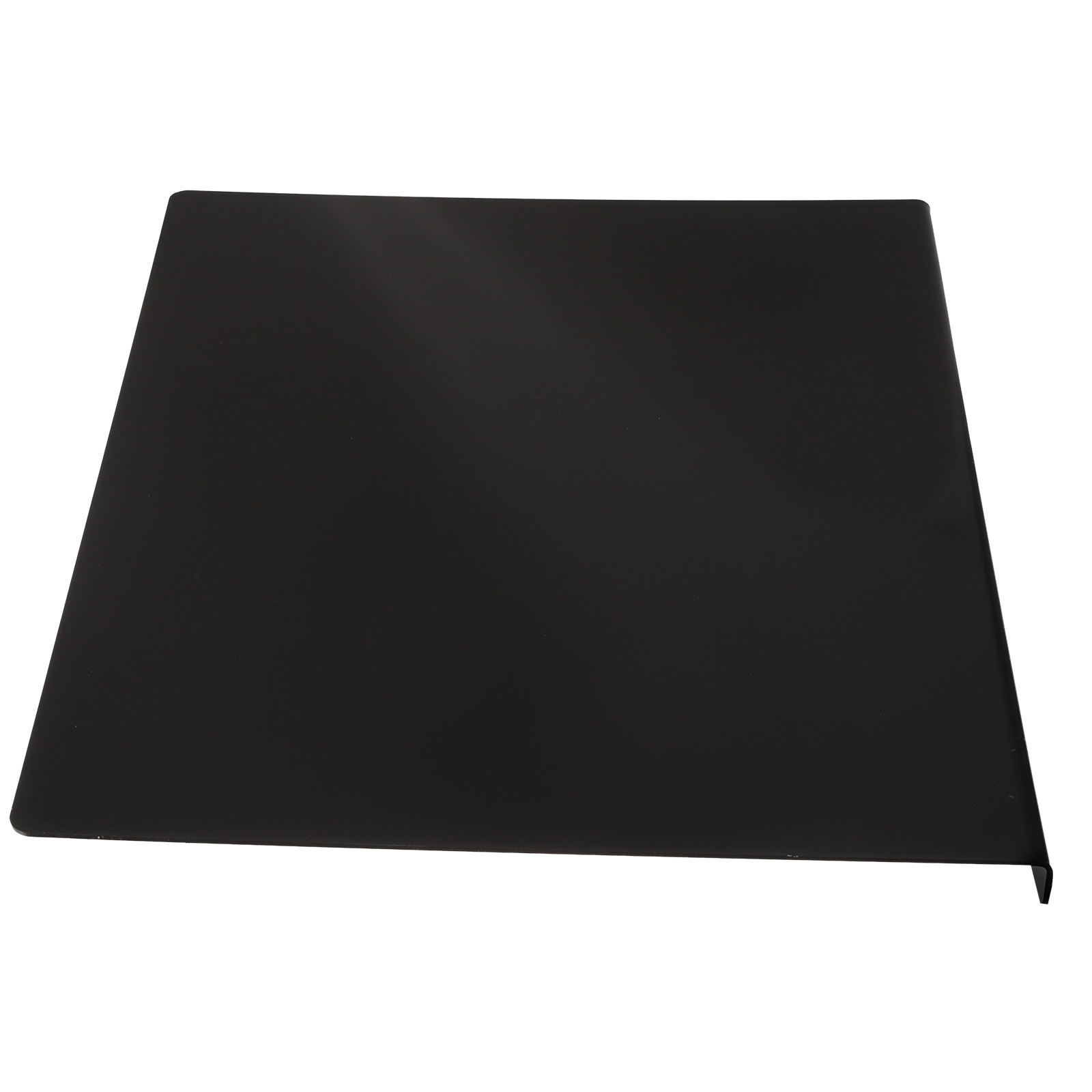 SEWCHICS Defrosting Tray Acrylic Chopping Board Black 1Pcs 17.7X13.8X1.2In