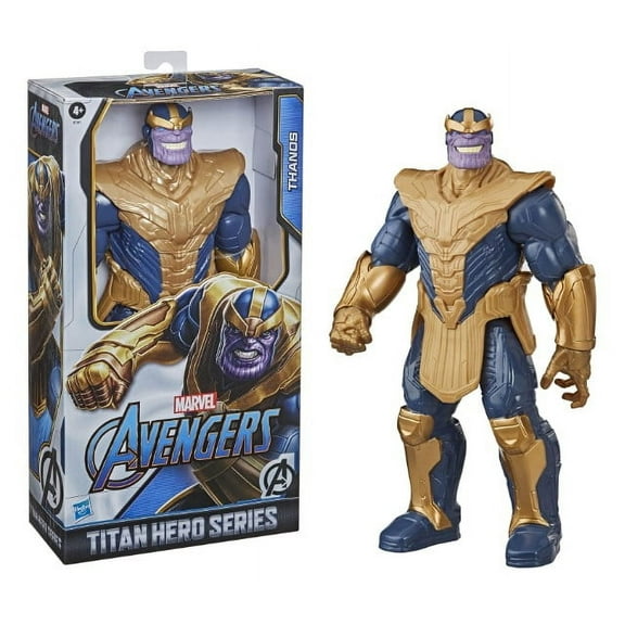 Marvel Avengers Titan Hero Series Deluxe Thanos Action Figure, 12"