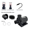 thumbnail image 2 of Small Brushless Motor Submersible Pump for Fish Tank Circulation, Pond Landscaping, Solar Water, 2 of 6