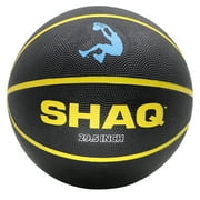 SHAQ Official Sized Basketball (29.5) - Black and Yellow