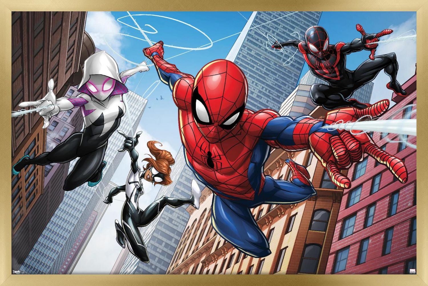 Marvel Comics - Spider-Man - Web Heroes Wall Poster, 22.375" x 34"