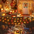 thumbnail image 4 of ICQOVD Halloween Decorations,Halloween Decorations,Led Maple Leaf Light String Three Sections Battery Box Light Christmas Lantern Halloween Decorative Light String Festival Gift, 4 of 7